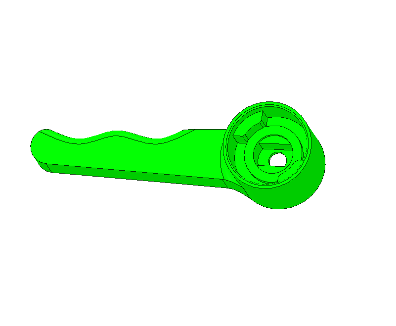 Download free STL file ball valve handle • 3D printer design ・ Cults